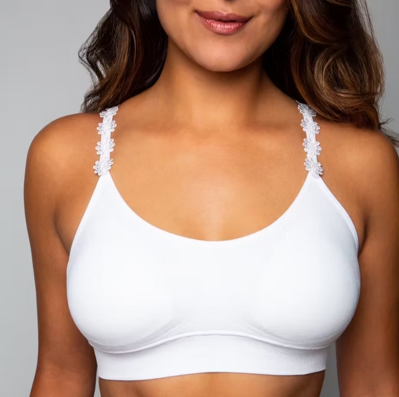 Strap its white basic bra Jilli Boutique