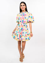 Tulips in a Row Dress Uncle Frank Jilli Boutique