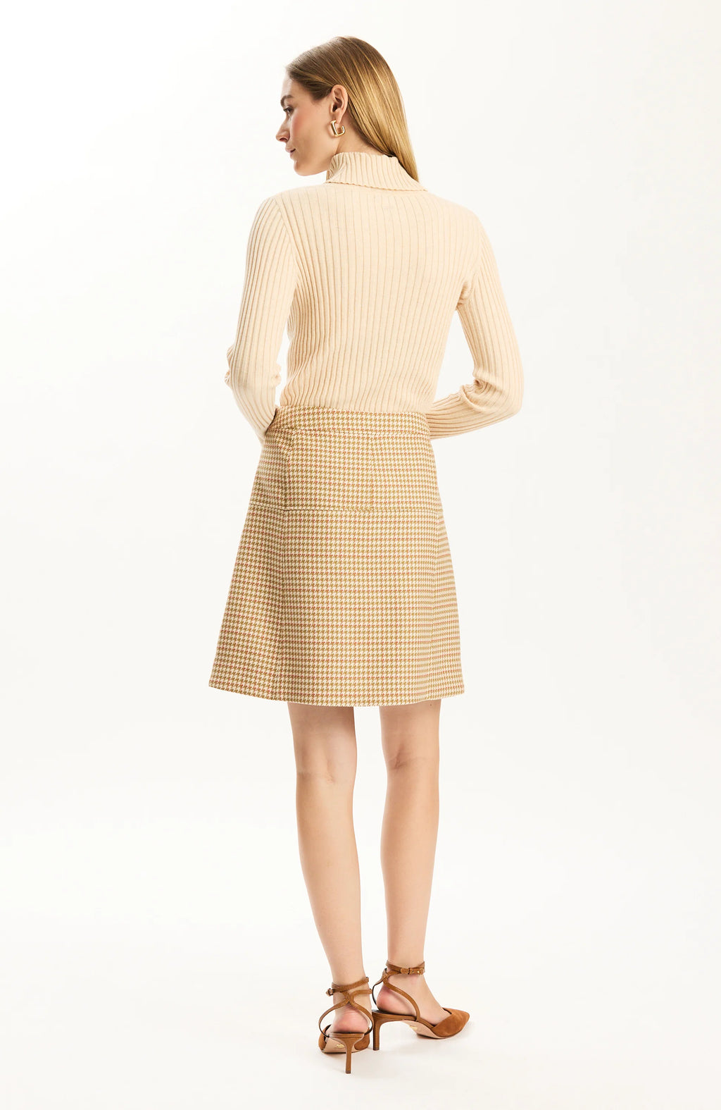 Tyler Boe Cotton Cashmere Turtleneck Jilli Boutique Pebble Buckhead Chastain Square