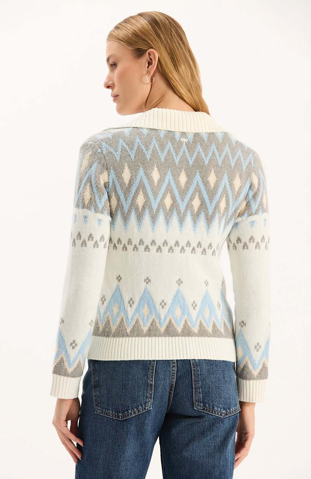 Logan Fair Isle Sweater Jilli Boutique SKU: 23204DD Tyler Boe Sale
