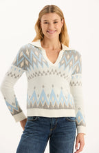 Logan Fair Isle Sweater Jilli Boutique SKU: 23204DD Tyler Boe Buckhead