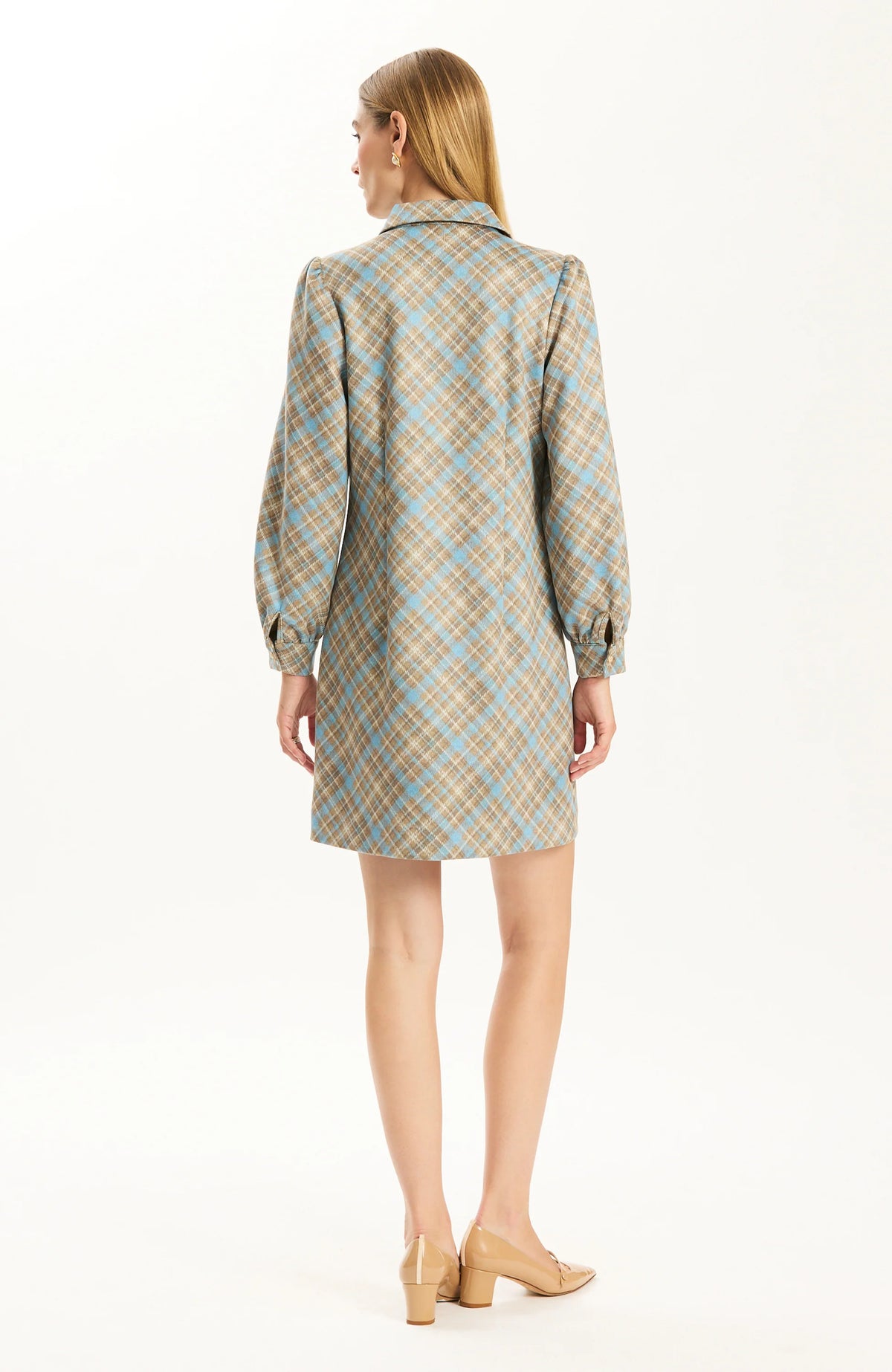 Melanie Faux Suede Dress Tyler Boe Jilli Boutique Buckhead Chastain Square