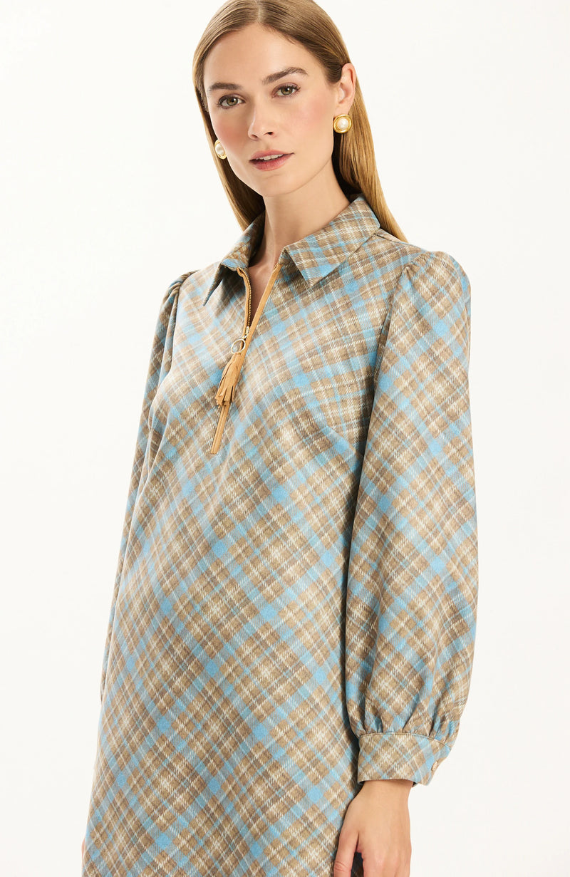 Melanie Faux Suede Dress Tyler Boe Jilli Boutique SKU 73216FF Dunwoody