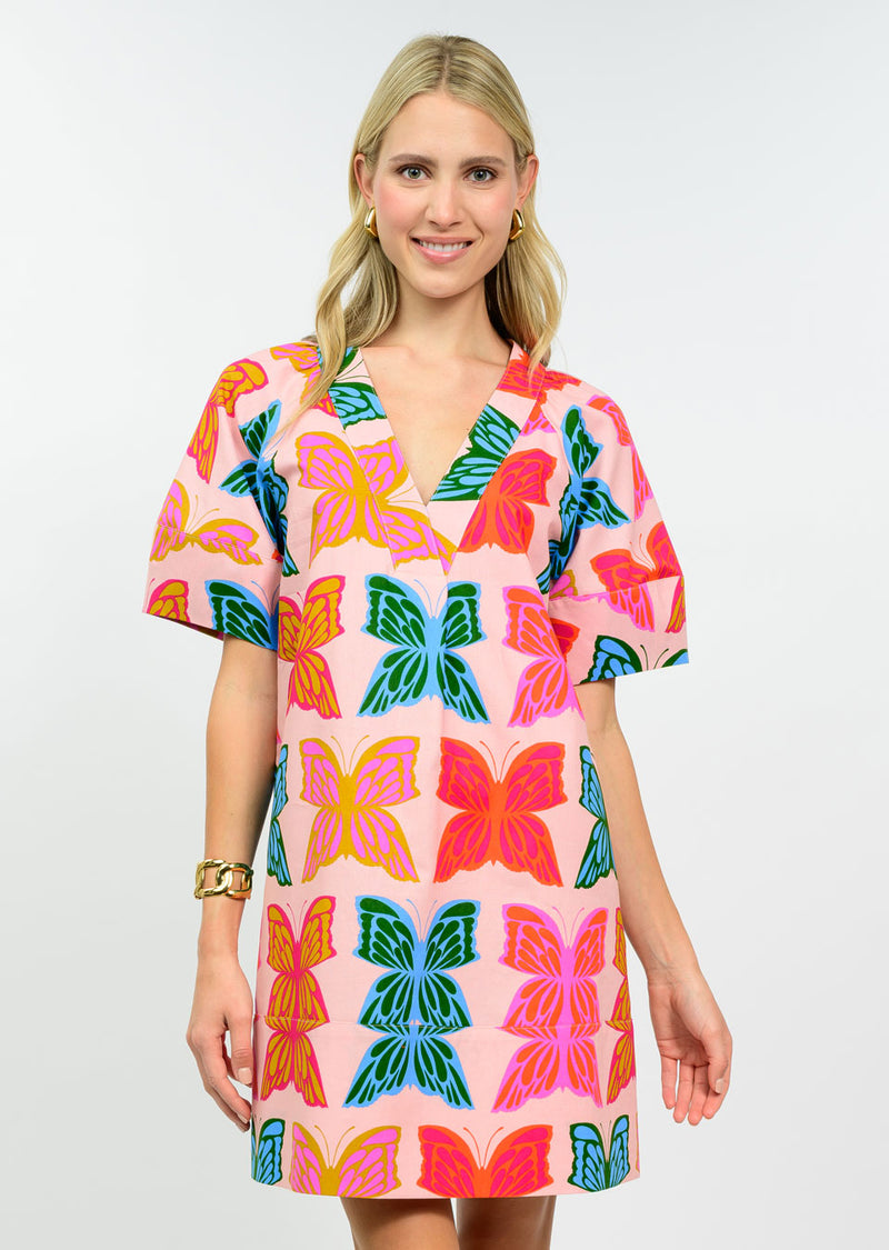 Butterflies Shift Dress Uncle Frank Jilli Boutique 75728 Atlanta