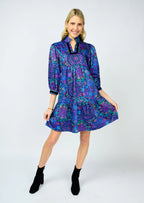 Gemstones Dress by Uncle Frank Jilli Boutique Blue Atlanta