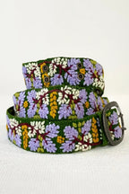 Wisteria Embroidered Wool Belt Jenny Krauss Jilli Boutique