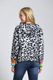 Animal Print Cotton Sweater