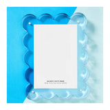 Acrylic Picture Frame in Neon Blue