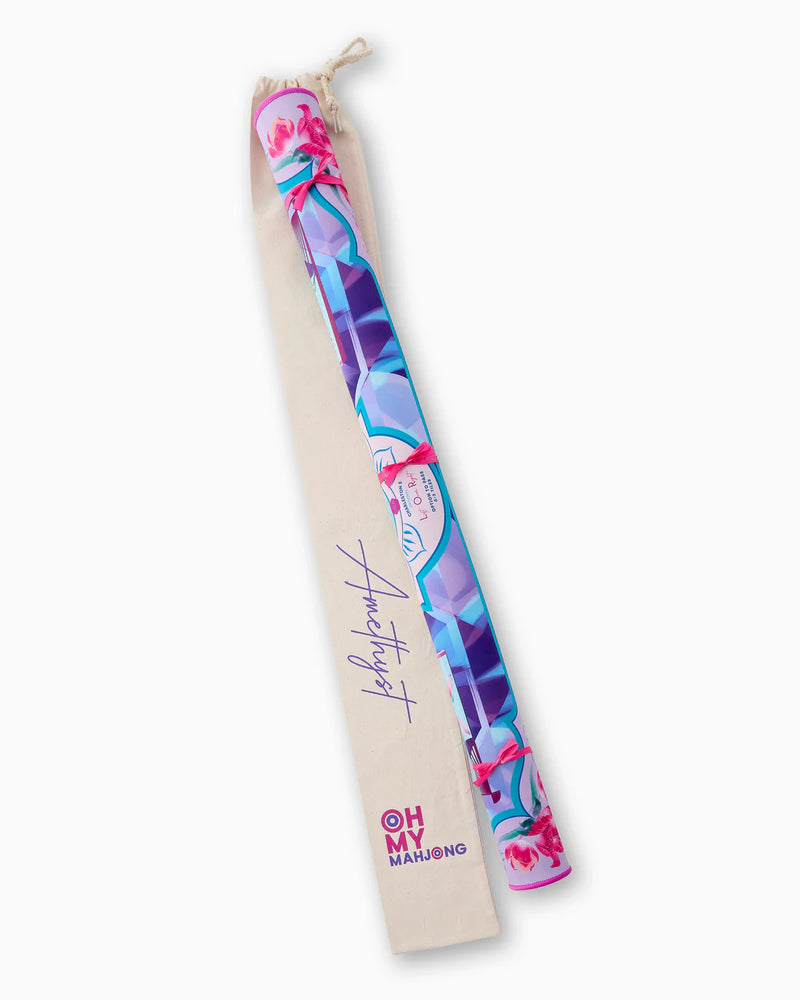 Amethyst Mahjong Mat in Tube