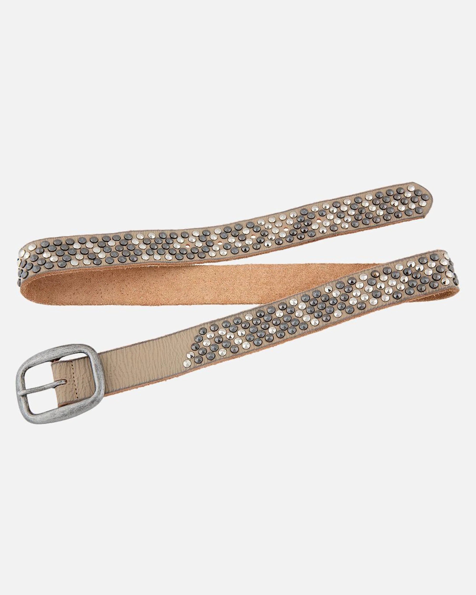 amsterdam heritage jilli boutique britta leather studded belt