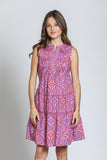 APNY Jilli Boutique sundress T24P/B-773D/CT Amethyst Aura