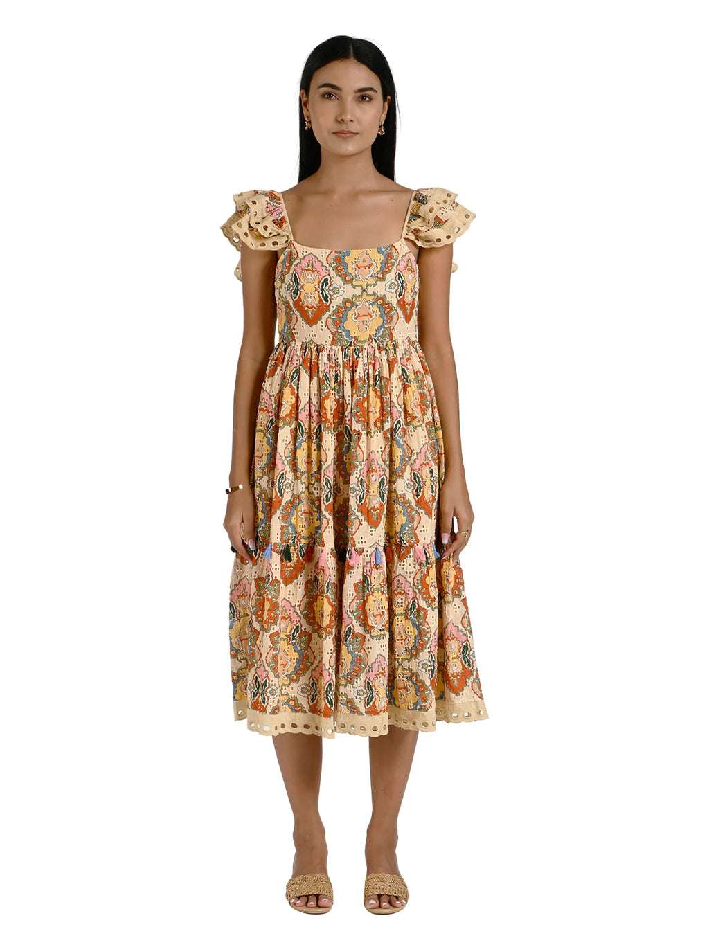 Audrey Midi Dress Ollari Jilli Boutique