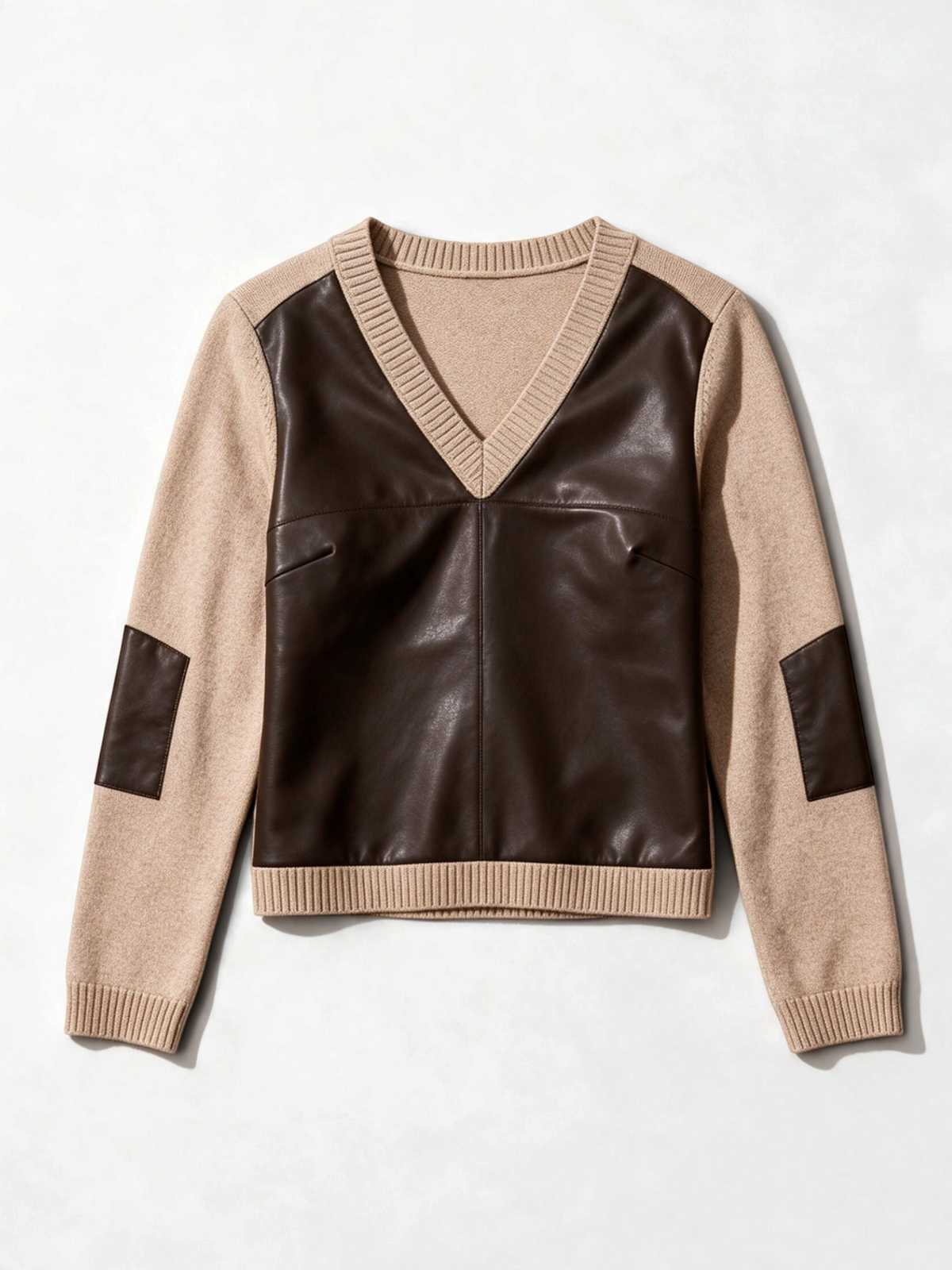 Avery Vegan Front Sweater Oat