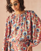 Ayla Blouse Omika Jilli Boutique Everly Currant