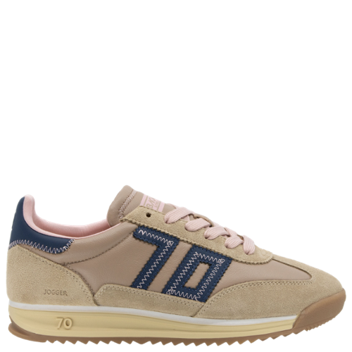 Back 70 Jogger Z in Camel Navy Pink Womens