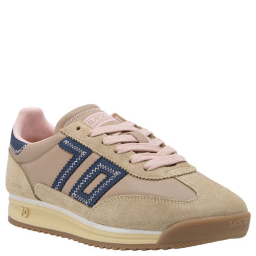 Back 70 Jogger Z in Camel Navy Pink Womens