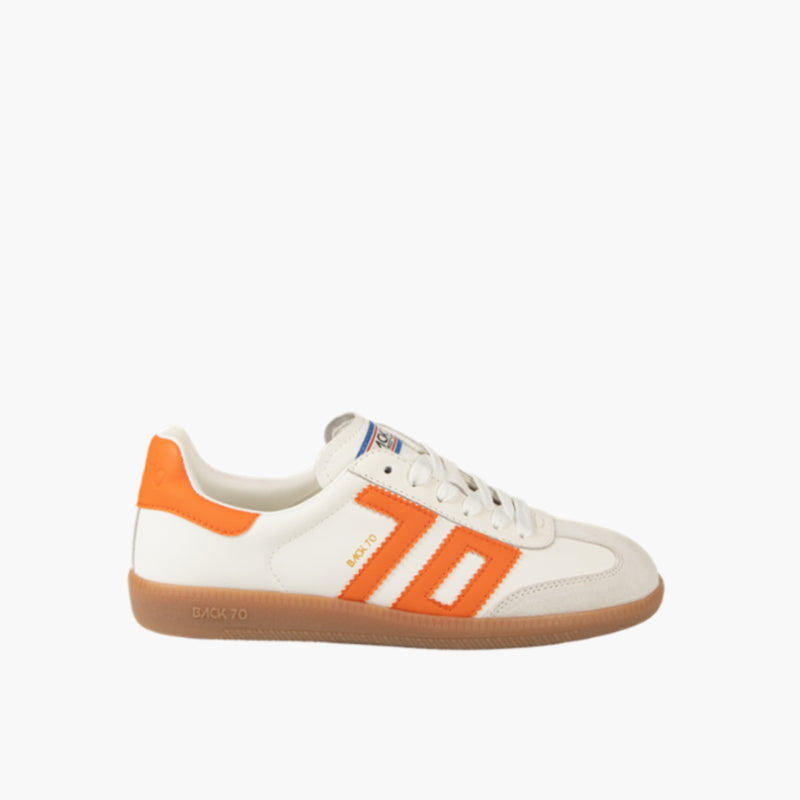 Back 70 Cloud in White Orange