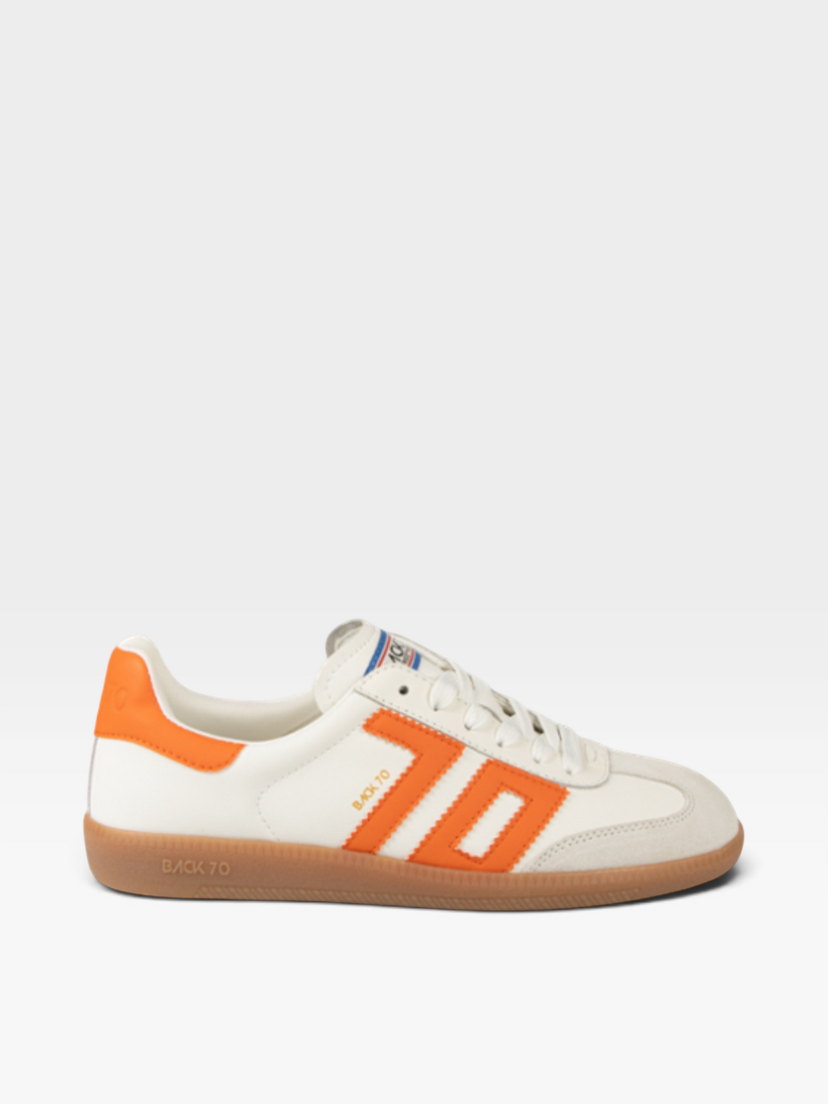 Back 70 Cloud in White Orange