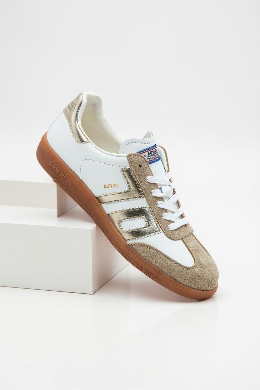 beige back 70 sneakers