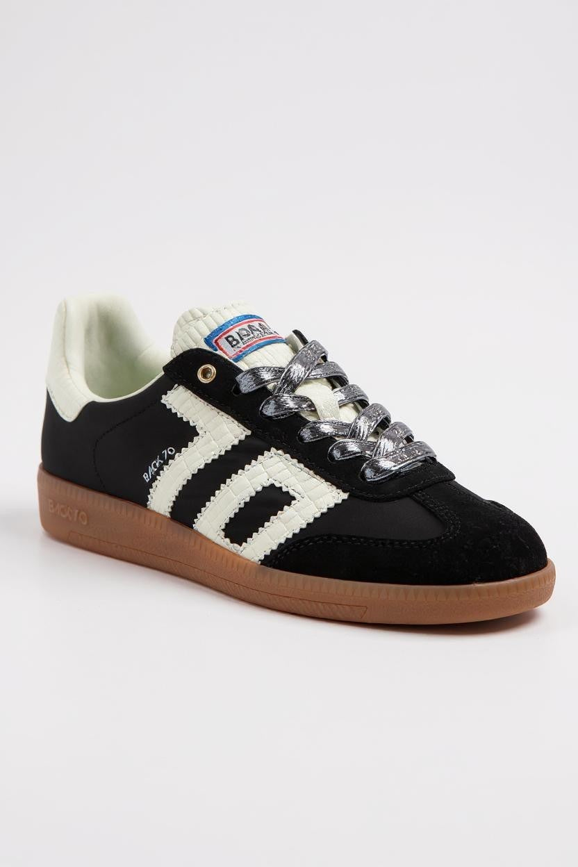 back 70 sneakers black