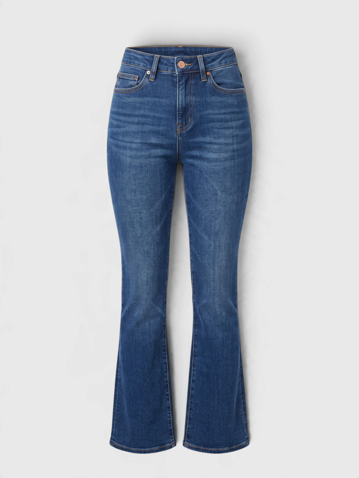 High Rise Bootcut in Deep Sea