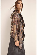 BIYA METALLIC SHORT HOODIE Jilli