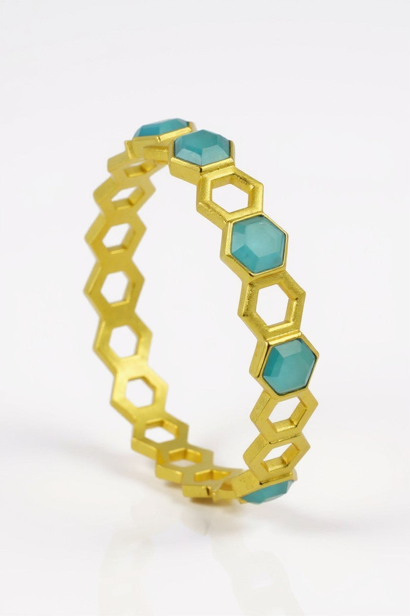 Aquamarine Ice Blue Bracelet
