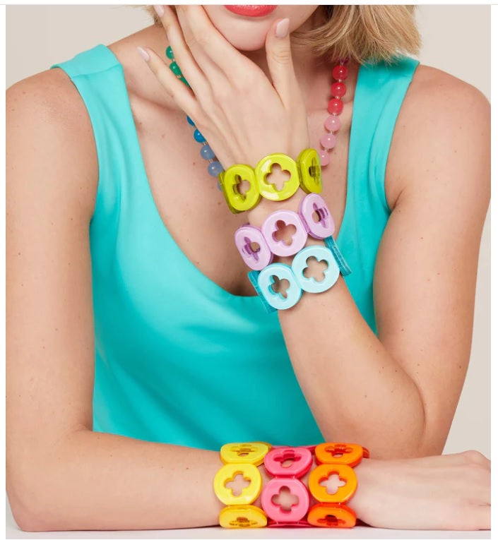 resin bracelet zenzi tory burch