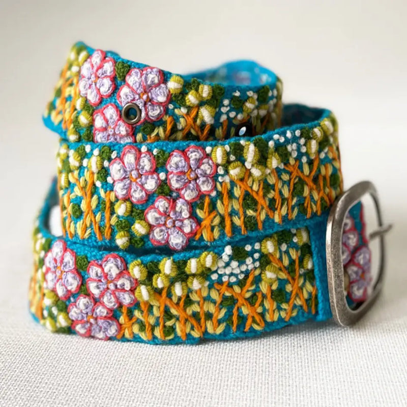 Embroidered Belt Jenny Krauss Jilli Boutique