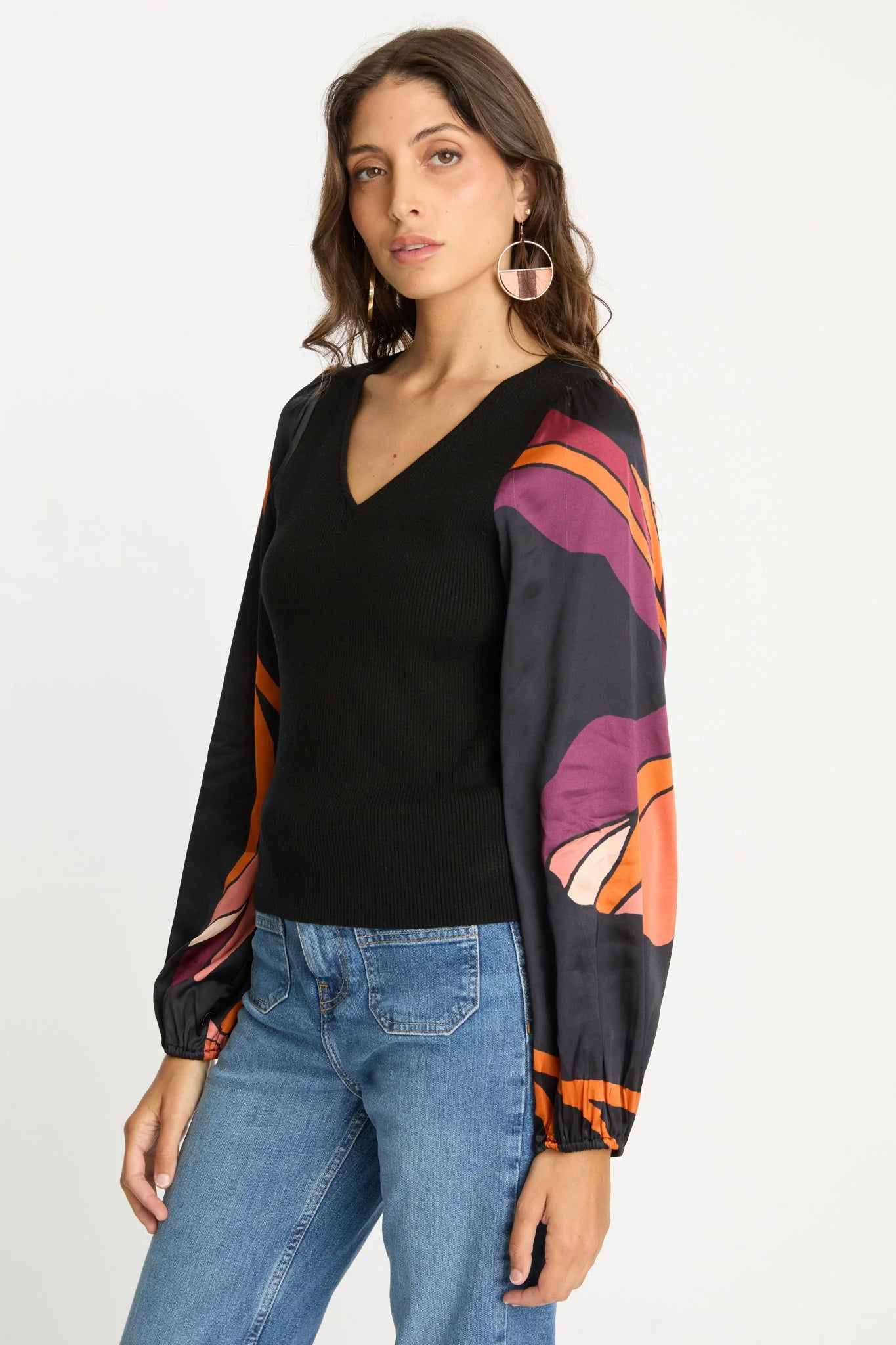 Arielle Top in African Paradise Jilli Boutique Caballero Atlanta