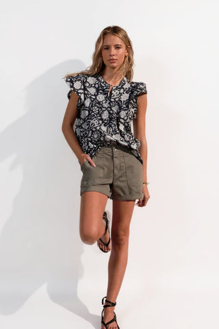 Women's Cargo Short in Olive