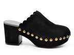 Gemini Chocolat Blu Clog Clogs Jilli Boutique Black