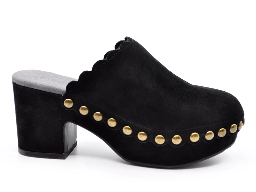 Gemini Chocolat Blu Clog Clogs Jilli Boutique Black