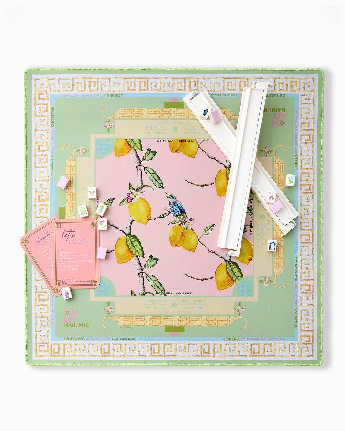 Oh My Mahjong Citrus Songbird Mat
Jilli Boutique