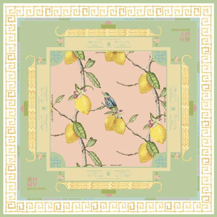 Oh My Mahjong Citrus Songbird Mat
OMM229 Jilli Boutique