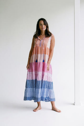 Vibrant Maxi Dress