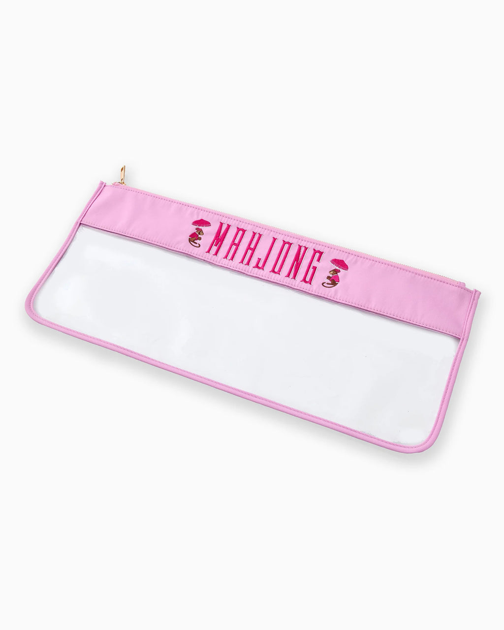Cotton Candy Monkey Mahjong Bag by Oh My Mahjong Jilli Boutique Atlanta