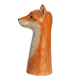 Hand-Painted Stoneware Fox Vase England Gardening Jilli Boutique 