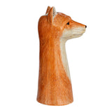 Hand-Painted Stoneware Fox Vase jilli boutique