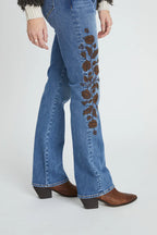 Kelly Boot Cut Denim - Artic Rodeo Jilli Boutique