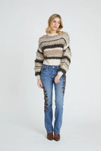 Kelly Boot Cut Denim - Artic Rodeo Jilli Boutique Atlanta