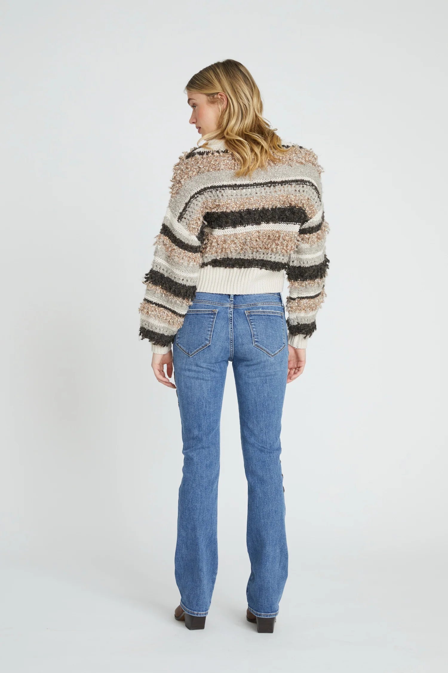 Kelly Boot Cut Denim - Artic Rodeo Jilli Boutique Embroidered Dunwoody