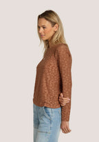 MESH FLOWERS TEE Dylan Jilli Boutique Atlanta
F1W84MFT-BRN
