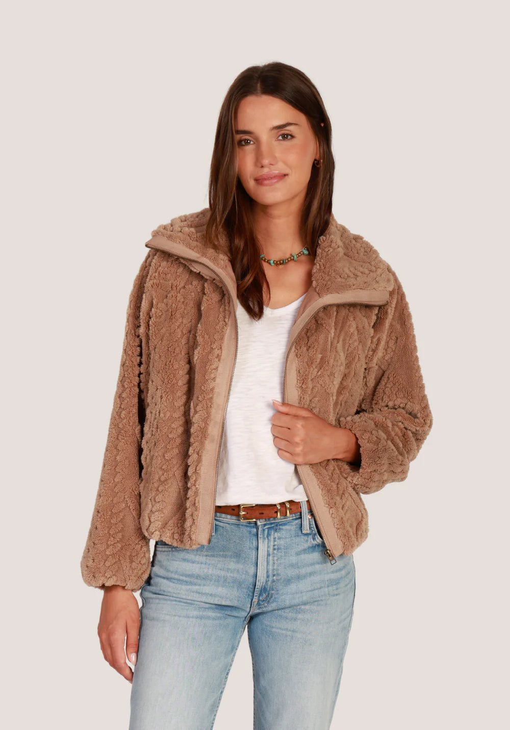so cozy cable knit jacket dylan jilli boutique atlanta buckhead 