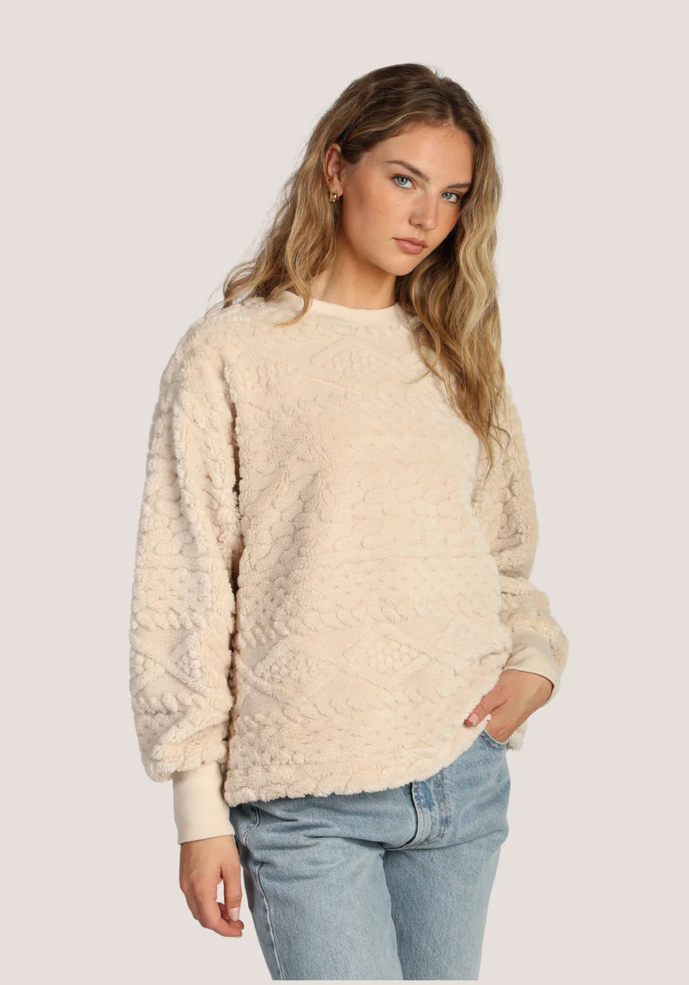 So Cozy Pullover Dylan Sherpa Jilli Boutique