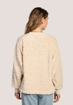 So Cozy Pullover in Plush Sherpa