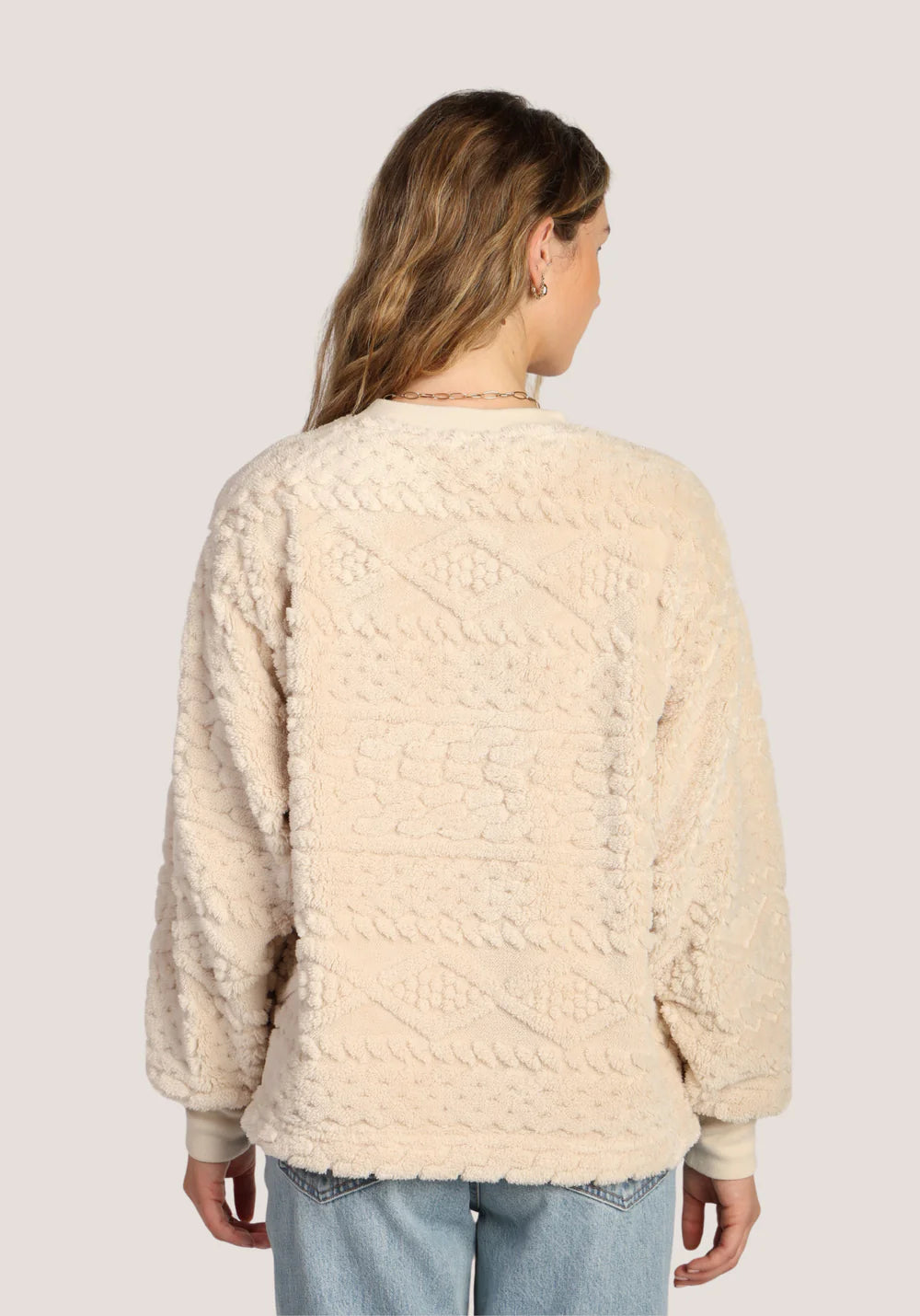 So Cozy Pullover in Plush Sherpa