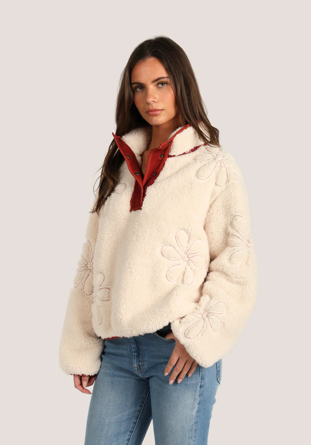 Flora Pullover Dylan True Grit Jilli Boutique sweater Atlanta