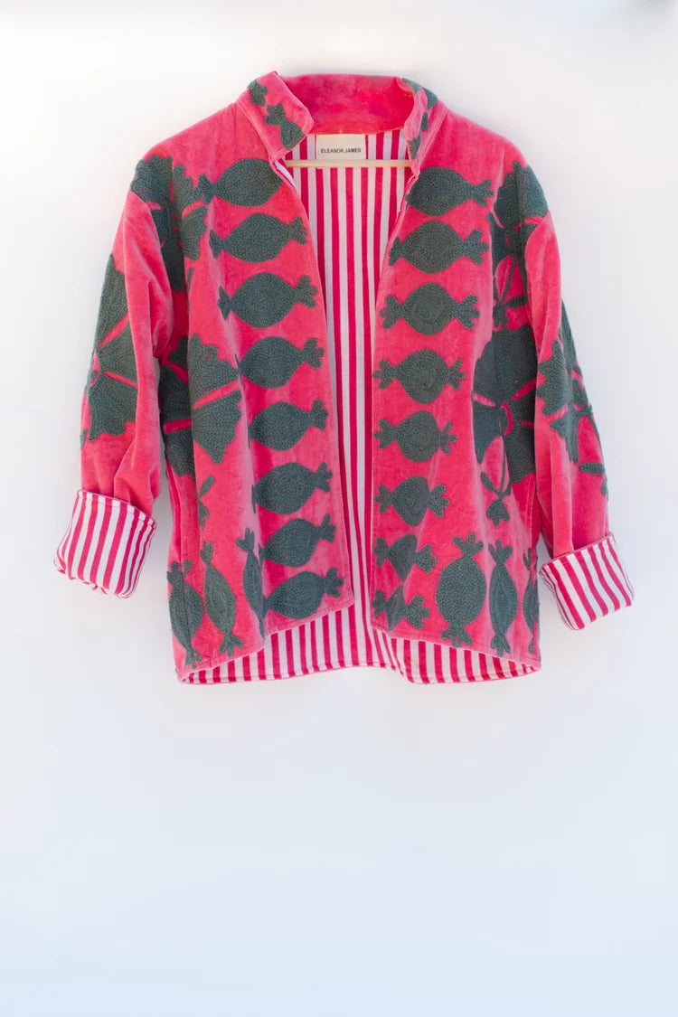 Eleanor James Brand Jilli Boutique Sgt. Pepper Crew Jacket