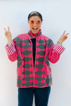 Eleanor James Brand Jilli Boutique Sgt. Pepper Crew Jacket